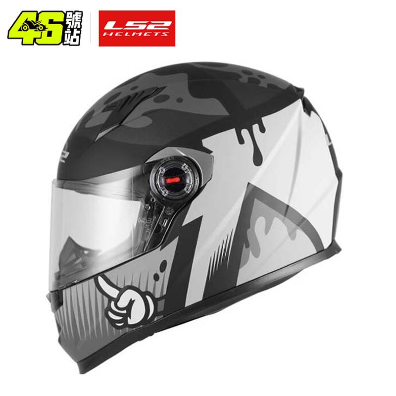 LS2 フルフェイス Capacete Masculino ls2 FF358 モトクロスレーシング男性女性キャスコモトカスクポンプなし ECE 承認品質