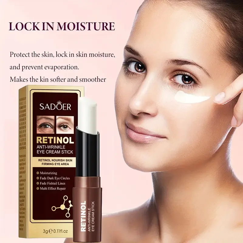 Retinol creme para os olhos vara remoção anti olheiras sob os olhos hidratante endurecimento olhos iluminar produtos de cuidados com a pele dos olhos