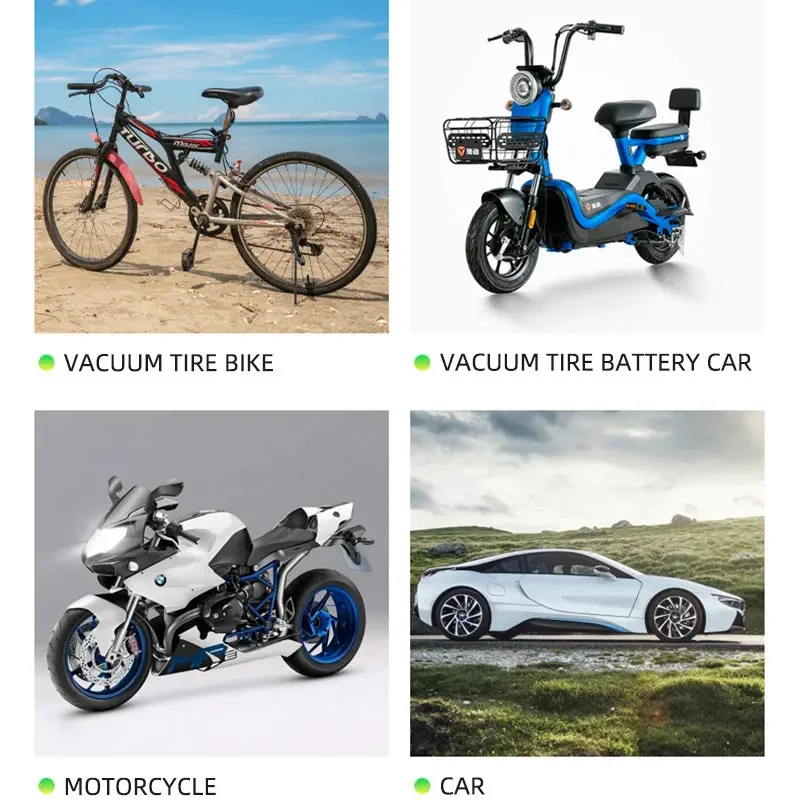 Tapa de válvula de neumático de coche luminosa, cubierta nocturna fluorescente, tubo Universal para motocicleta y camión, tapa de válvula de bicicleta, 8 Uds.