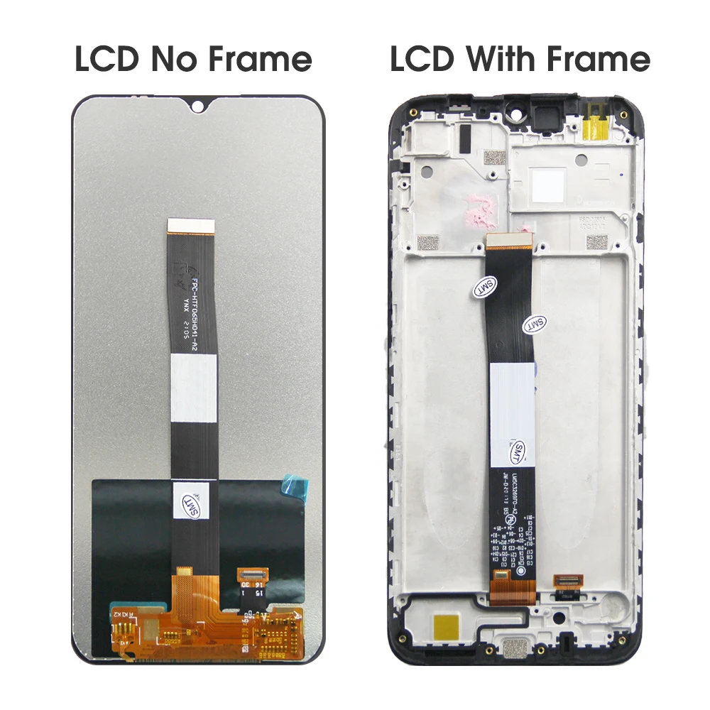9A / 9C LCD Für Xiaomi Redmi 9A LCD Display Touch Screen mit Rahmen, Für Redmi9C M2006C3MG LCD Ersetzen, mit Digitizer Montage