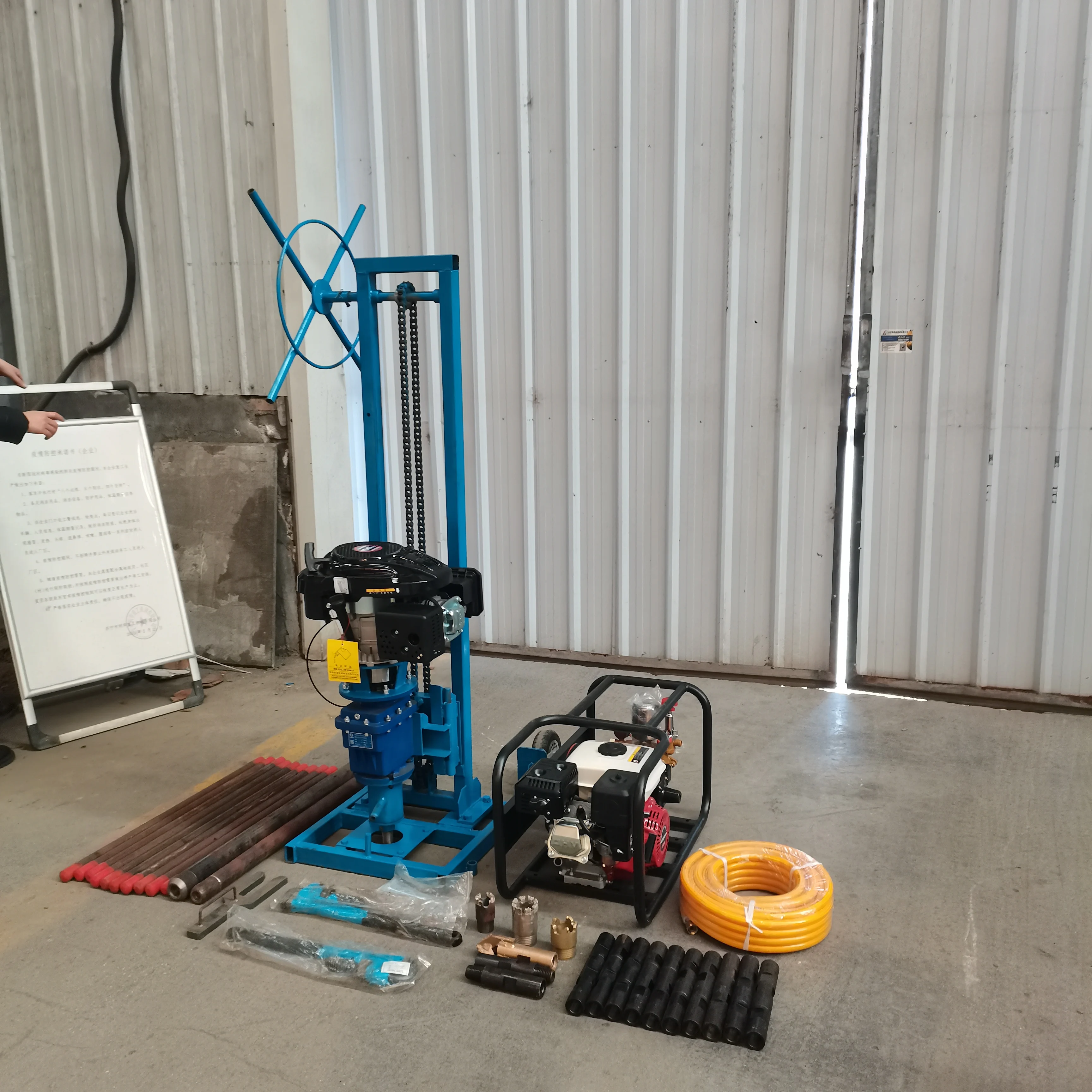 Customized Portable gasoline core sampling drilling machine for Geophysical and geochemical exploration
