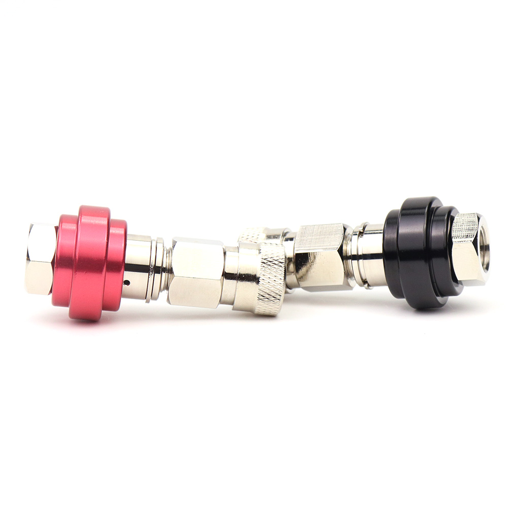AIR CO2 Slide Check Valve With Quick Disconect For Coil Remote Hose Accessory | Thread 1/8NPT