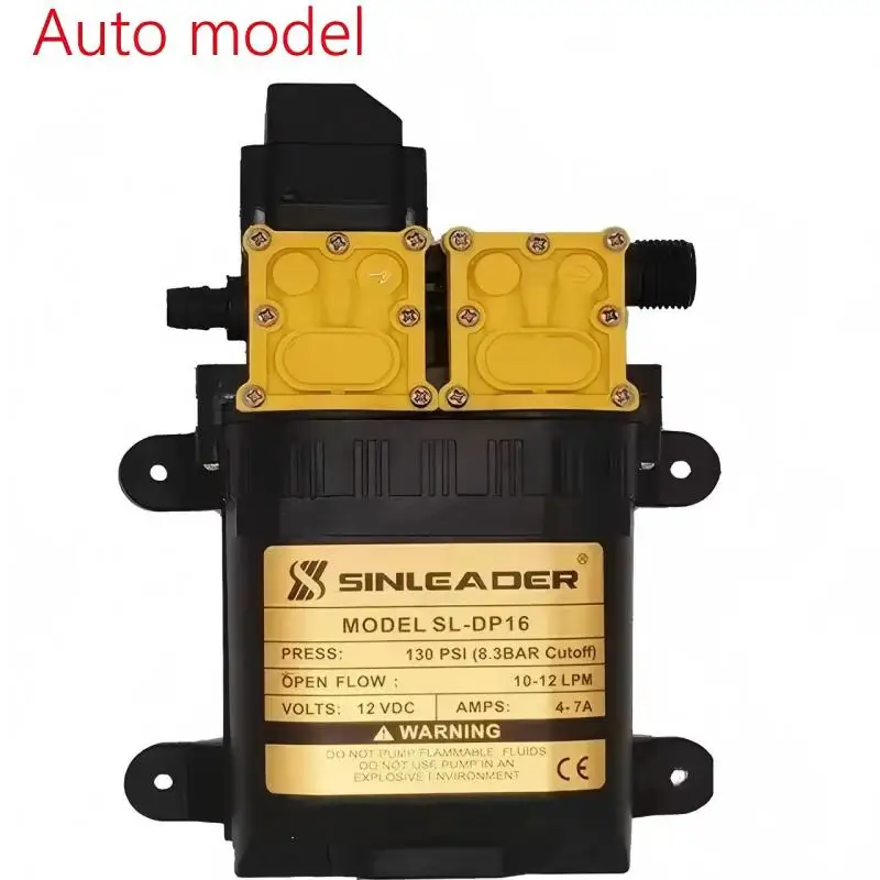 Pompe à eau électrique agricole haute pression 12V 7A 10L/min, pulvérisateur d'eau, puissance double cœur, électrique agricole
