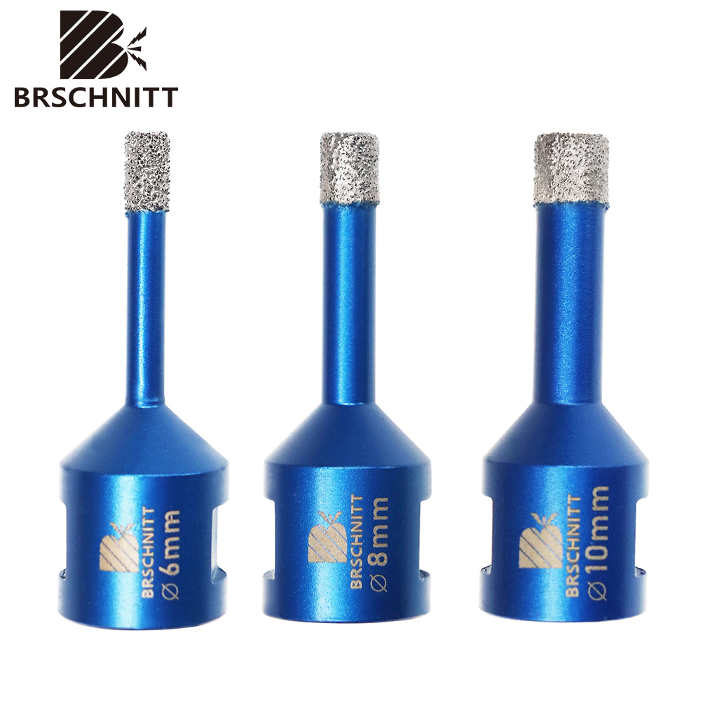 Алмазное сверло BRSCHNITT, буровая колонка, корона для отверстий,  коронка для плитки коронки для плитки алмазные коронки