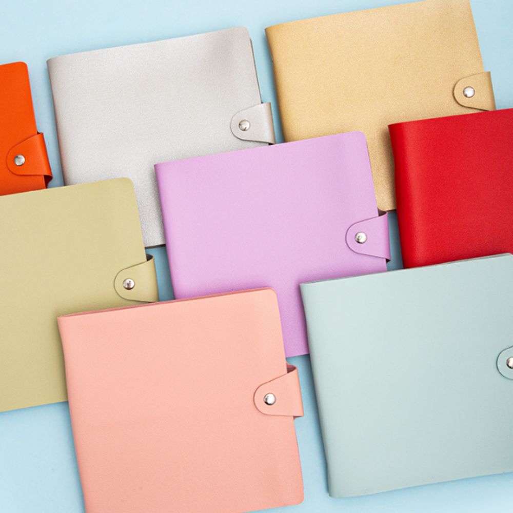 PU-leer Geldbesparingsbinder Waterdichte draagbare envelop Besparingsuitdagingen Boek Handboek Opslag Portemonnee Geld Budget Binder