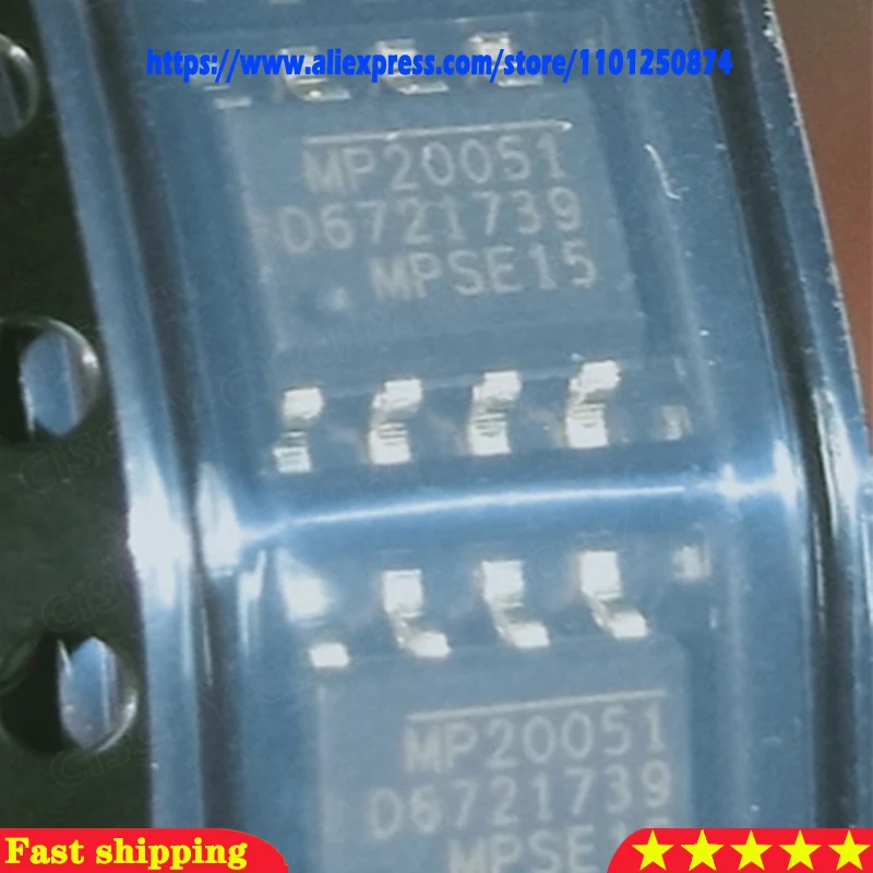 5 Buah/Banyak MP20051DN-LF-Z MP20051DN MP20051 MP2OO51 SOP-8 Di Saham