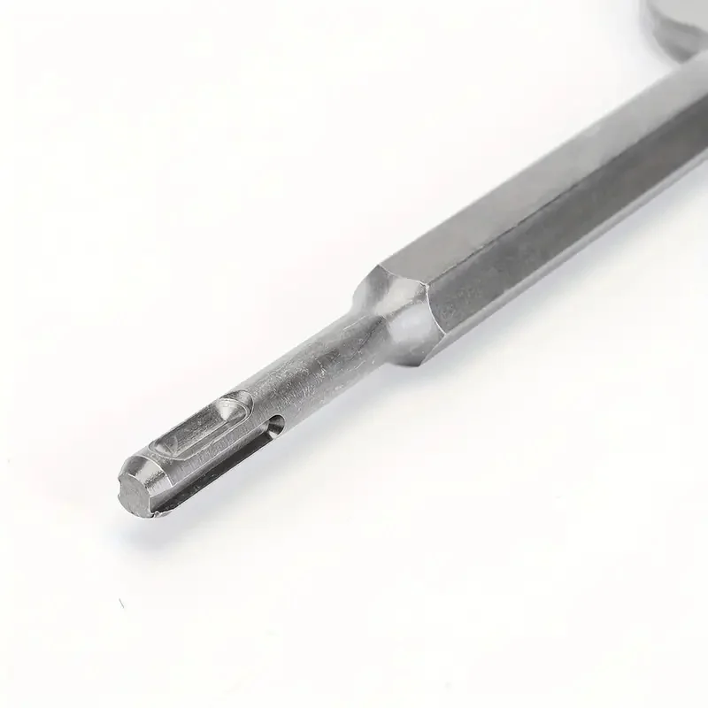Round Handle Large Chisel Ultra-Thin Flat Shovel Cement Trough Shovel Round Handle Electric Hammer Drill Bit Shovel Chisel