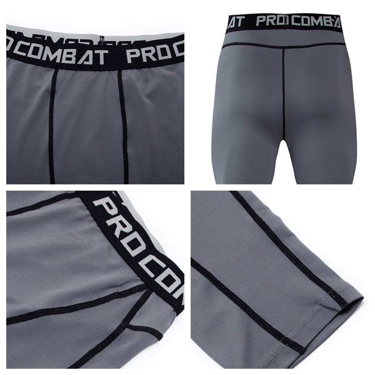 Mallas de compresión ajustadas para hombre, pantalones de deporte de secado rápido, para entrenamiento Fitness, correr o Yoga