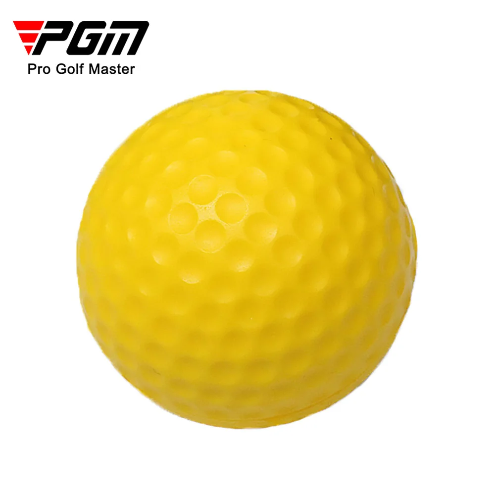 PGM 10pcs 골프 공 빛 실내 야외 훈련 연습 골프 스포츠 스폰지 탄성 PU 폼 공 Q008