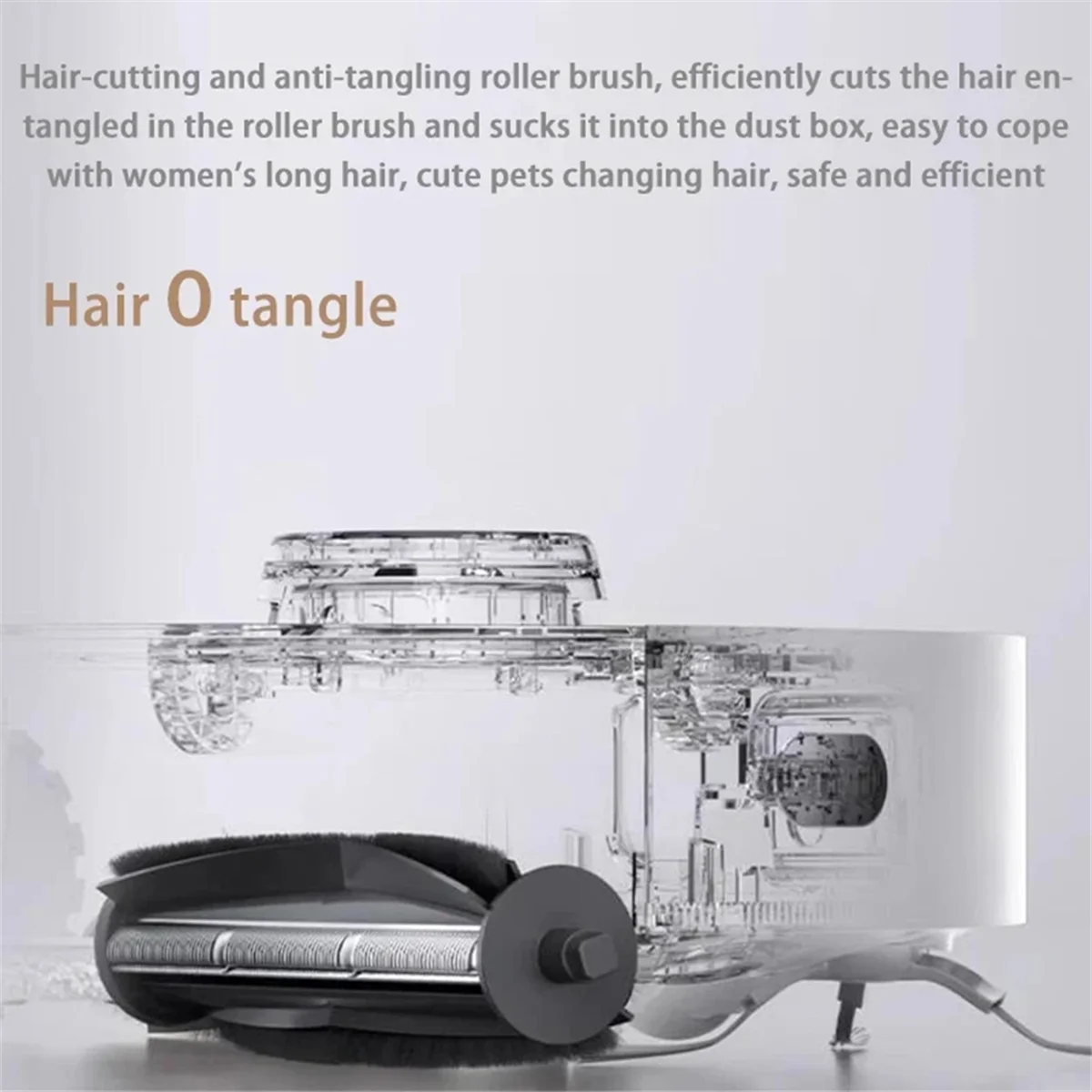 Cepillo de rodillo antienredos para cortar el cabello, accesorio para Dreame L10s Ultra L20 Ultra X10 X20 Pro X30 X30 Pro L30 Ultra X40