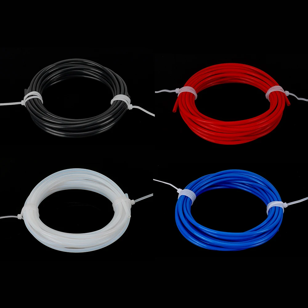 KINGROON 5 メートル 10 メートル PTFE チューブパイプ V5 V6 J ヘッドホットエンドボーデン押出機 3D プリンタ部品 1.75 ミリメートル 3 ミリメートルフィラメント ID 2 ミリメートル 3 ミリメートル 4 ミリメートルチューブ