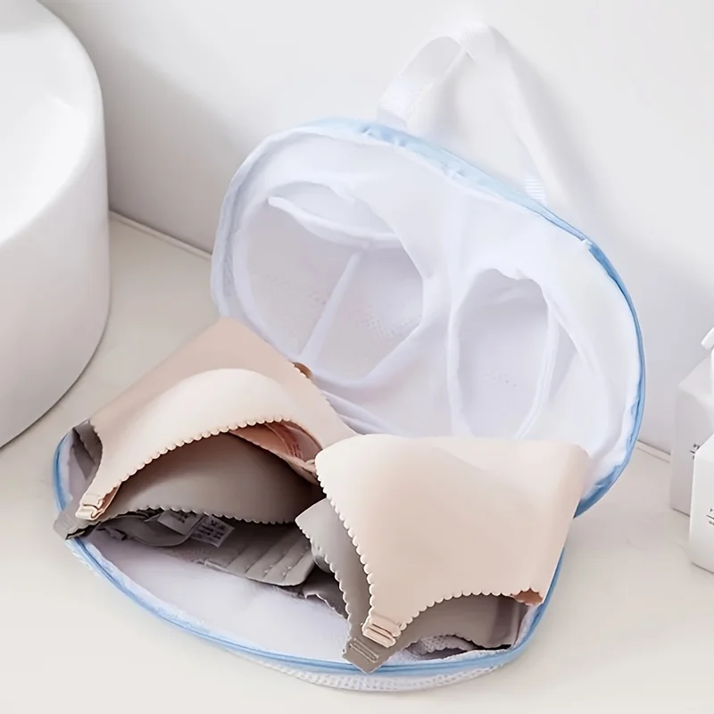 Beha waszak Beha waszak Mesh waszak met ritssluiting Opvouwbare mesh lingerie ondergoed Mesh beha wasmachine tas