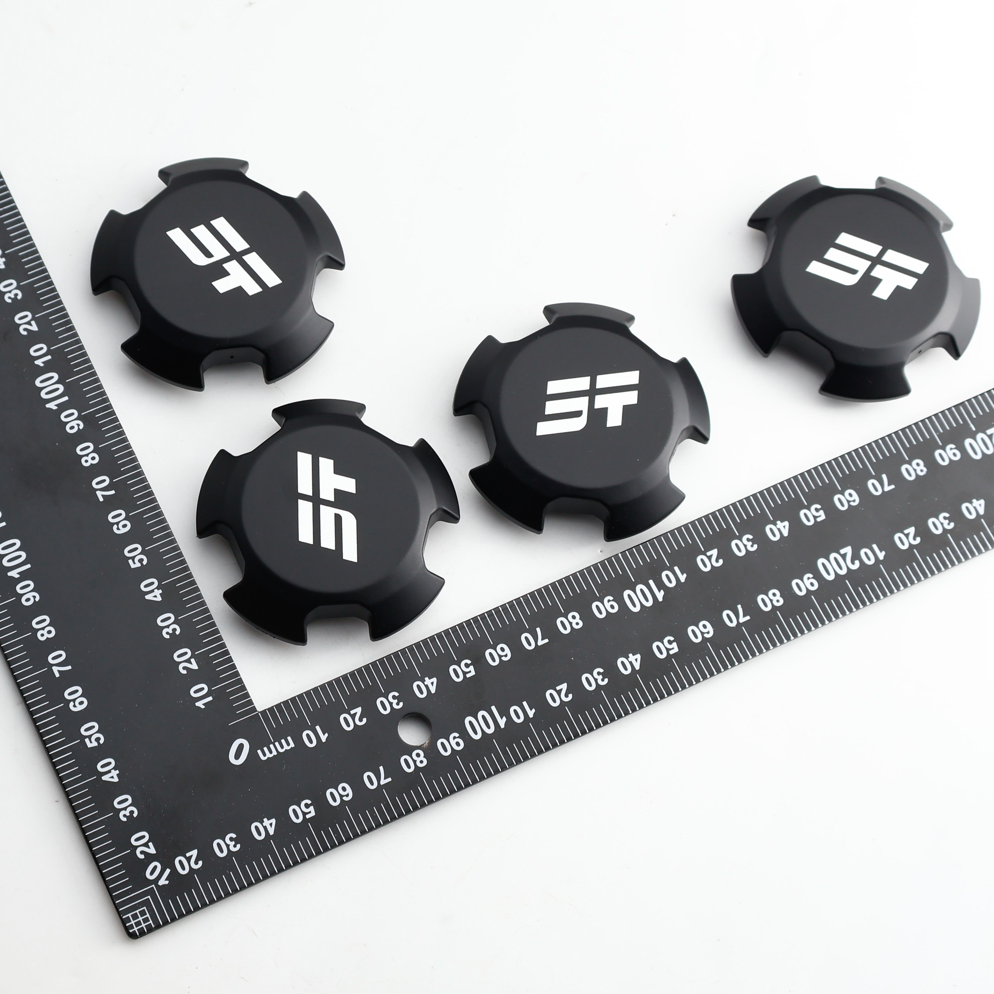 Jetour トラベラー T2 黒ホイールハブカバーホイールハブカバー交換部品カバータイヤ部品自動車アクセサリー