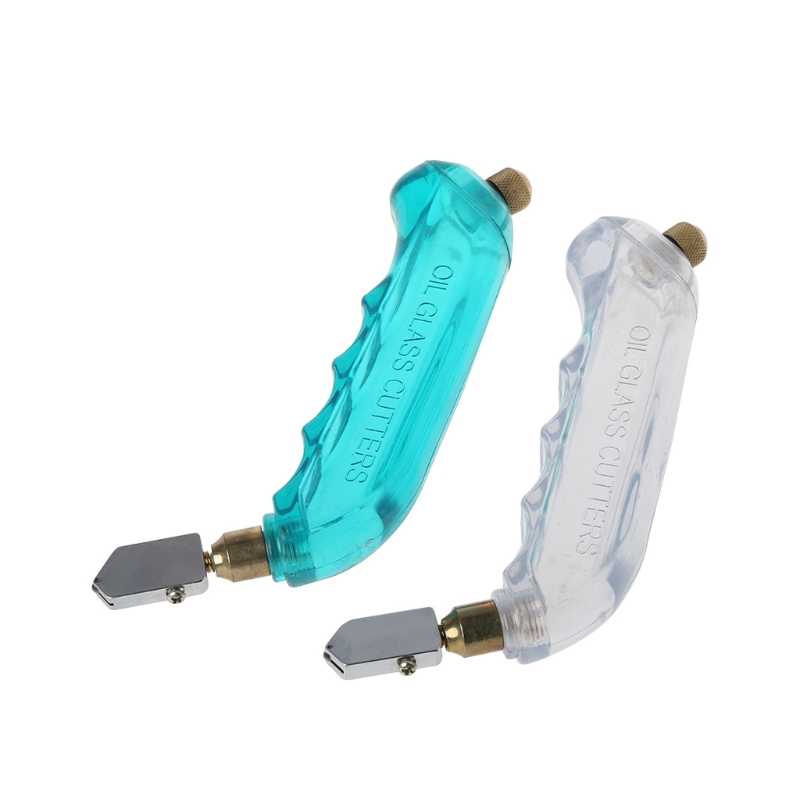 1PC  Pistol Grip  0iled Glass Cutter Tungsten Carbide Stained Glass Cutting tool