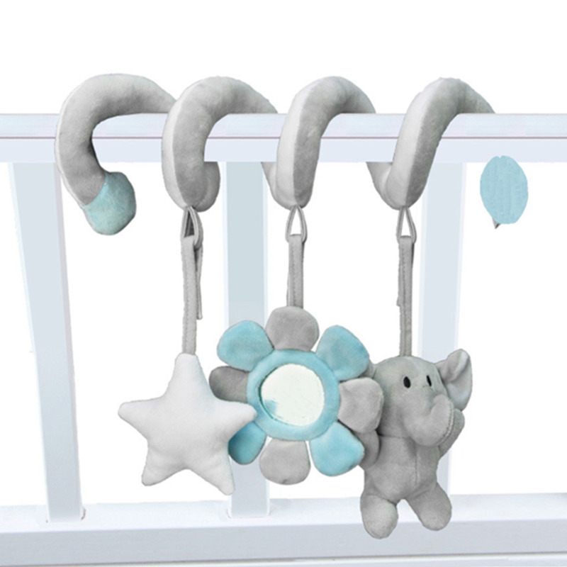 Детская подвесная спиральная погремушка