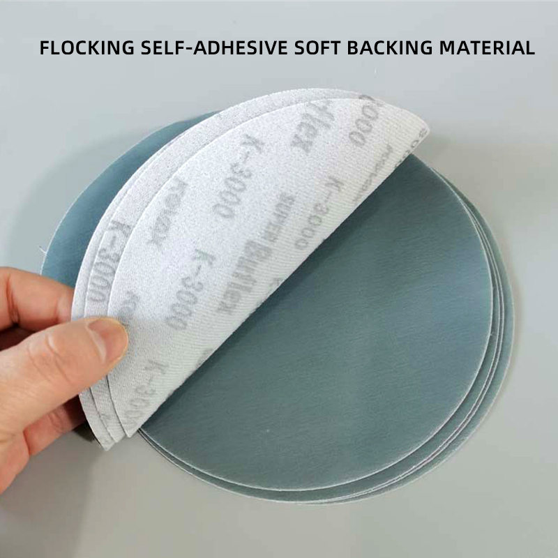 25個日本kovaxサンドペーパー6インチ自動車サンドペーパー1000 2000と3000グリットボディ車のサンディング研磨ディスク150ミリメートル