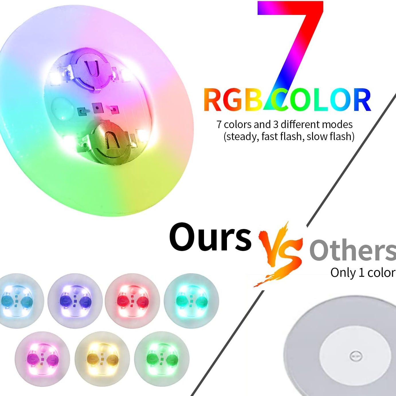 1-200PCS ไฟ LED Coaster สีสันเรืองแสงสติกเกอร์ขวดไวน์บาร์งานแต่งงานแสงเรืองแสงขวดไวน์สติกเกอร์