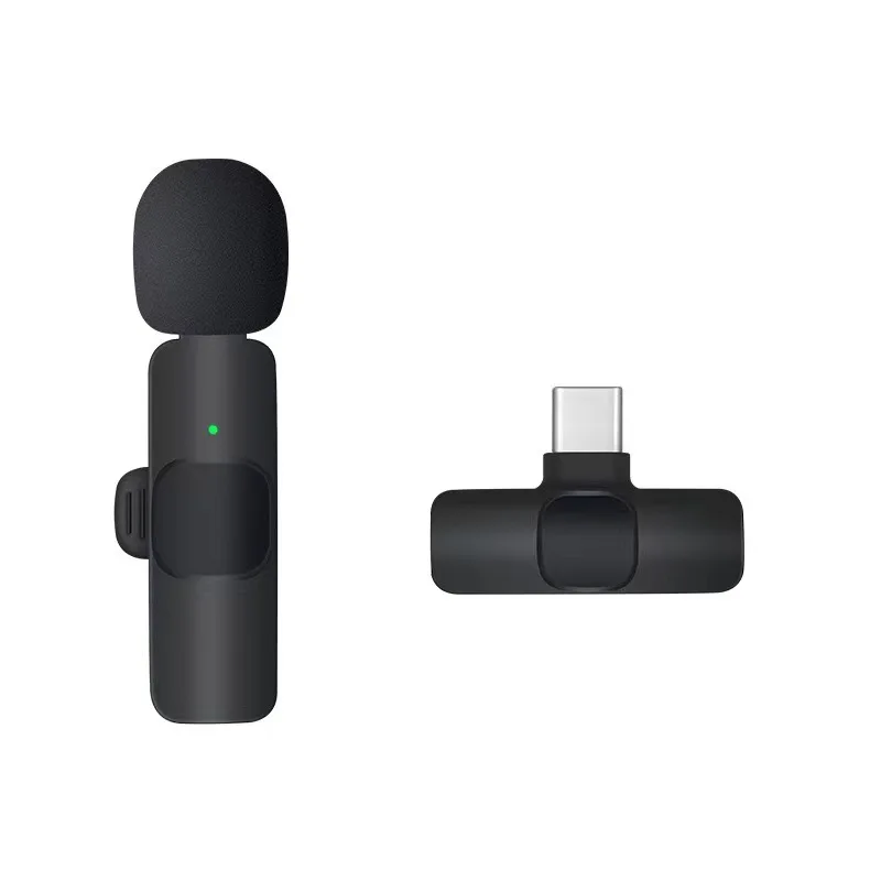 Buttonhole Wireless Lapel Microphone Bluetooth Mic Mini For Cell Mobile Phone PC Tiny Micro Tie Small USB