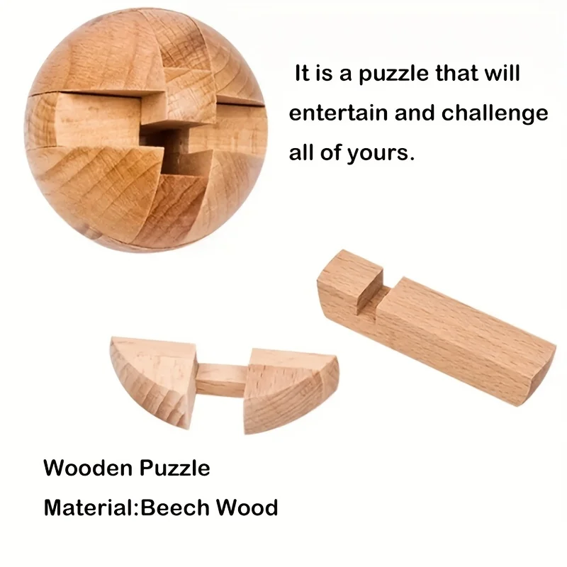Kong ming lock de madeira lu ban lock iq cérebro teaser brinquedo educativo para crianças montessori 3d quebra-cabeças jogo desbloquear brinquedos adulto