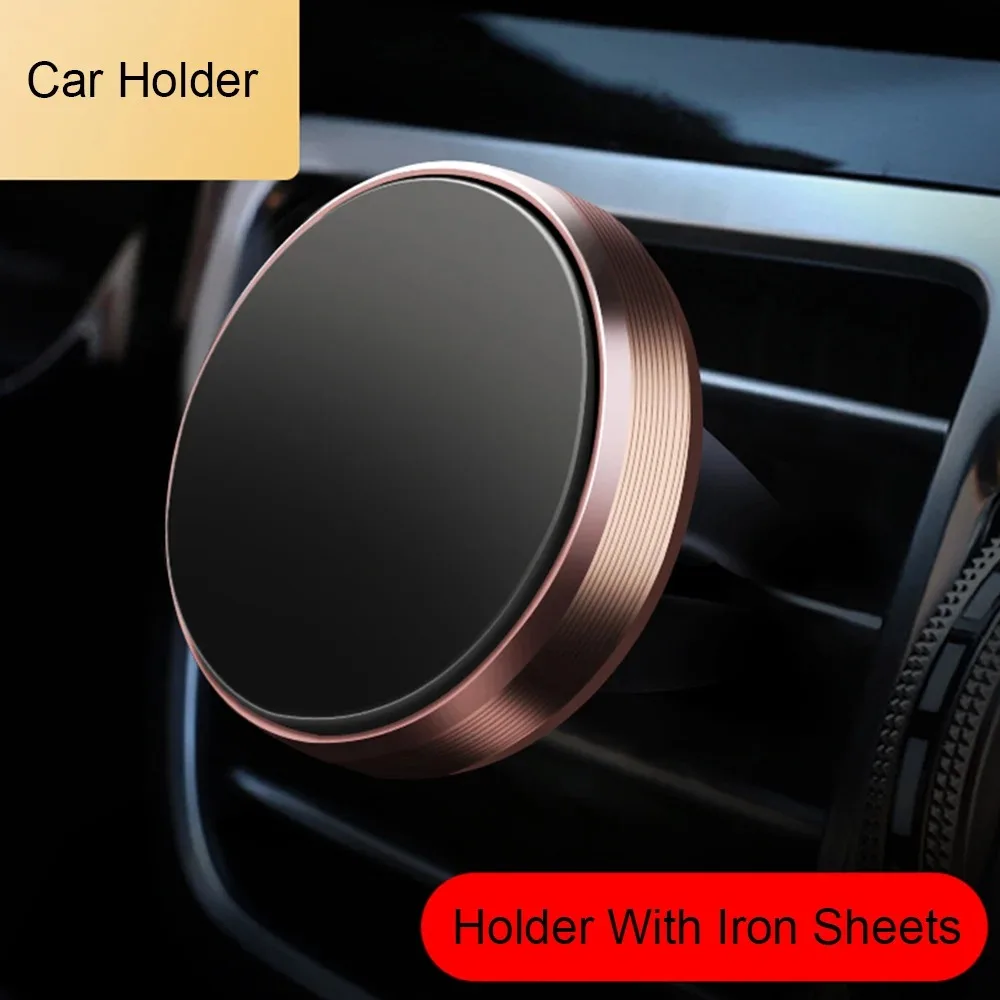 Soporte magnético para teléfono de coche, soporte Universal para salida de aire de coche, soporte magnético para teléfono inteligente para iPhone y Samsung