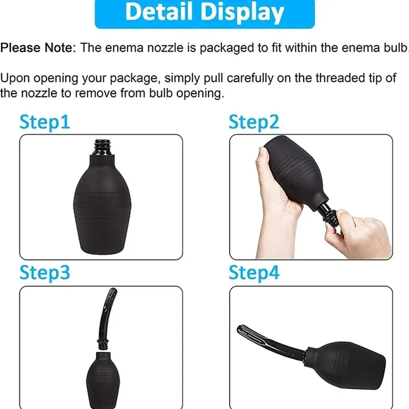 Bidé portátil de pequeña capacidad, limpiador de 89ml, Enemator Rectal, jeringa de Enema, flujo de ducha, Enema, limpieza de Colon, accesorios de bidé