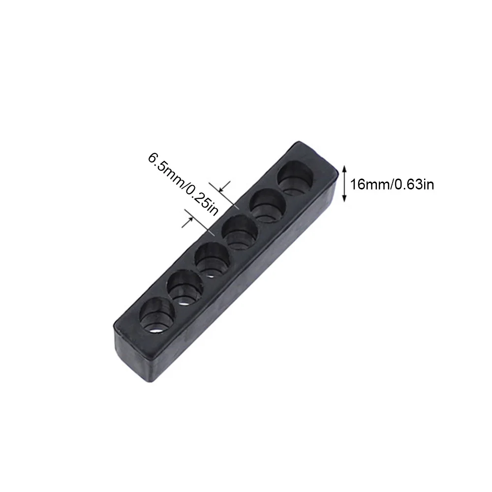 6/10/11/12 Holes Drill Bit Storage Case Screwdriver Head Holder Hex Shank Screwdriver Bit Holder for 6.35mm/ 1/4" Standard Bits