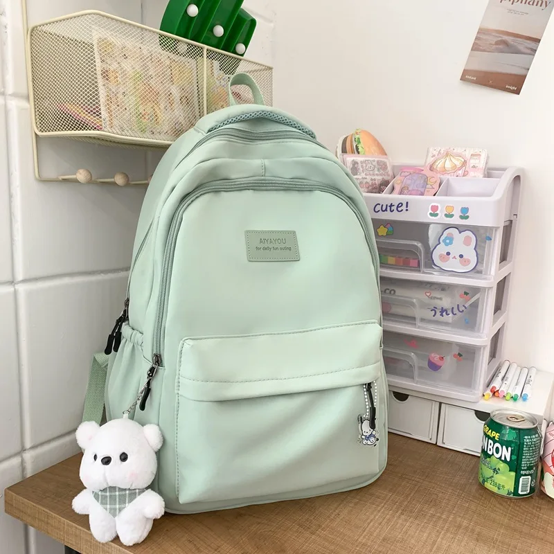 Zaini per studenti delle scuole superiori e universitari di grande capacità Per ragazze zaino versatile per zaino per computer del campus