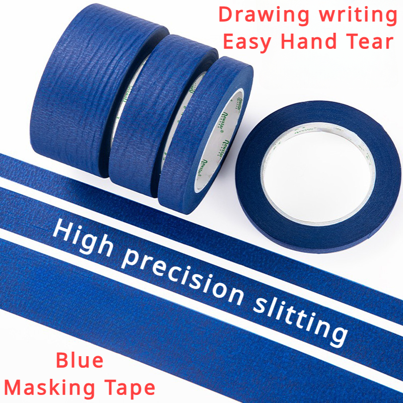3 Roll/Set Verf Tape Multi-Oppervlakte Maskeren Gemakkelijk Te Verwijderen Verf Tape Beveiliging Muur Schilderij Ambachten Kunstbouw Huis 20M/Rol