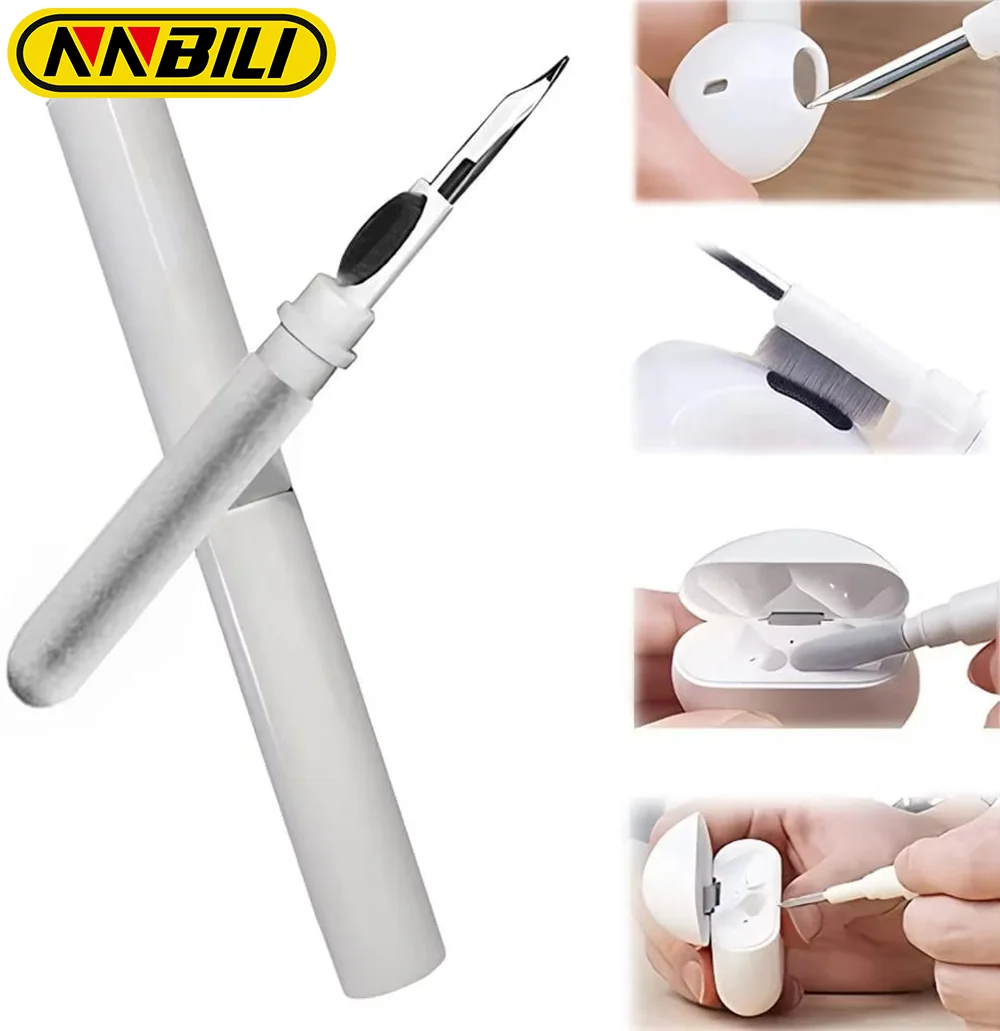 NNBILI Bluetooth Kopfhörer Reiniger Kit Für Airpods Pro 1 2 3 Ohrhörer Fall Reiniger Stift Pinsel Werkzeug Für Xiaomi Huawei lenovo Headset
