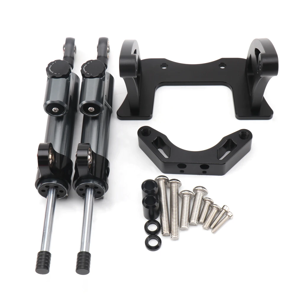 Amortisseur de direction en Fiber de carbone pour Scooter électrique, 2 pièces, pour Dualtron DT Thunder 1, 2/II Victor Luxury ACHILLEUS Compact