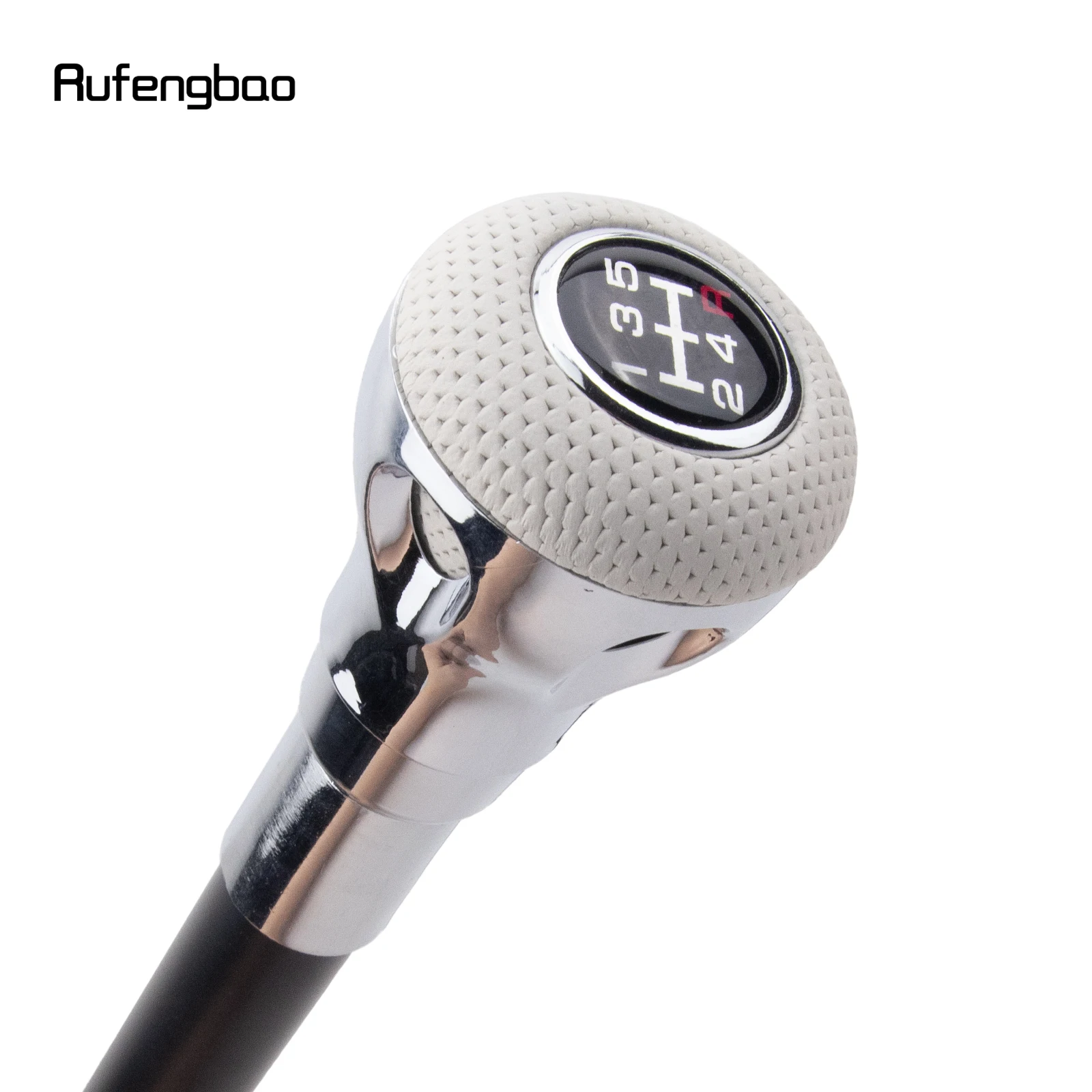 Branco preto número prata bengala moda decorativa bengala cavalheiro elegante cosplay cana crosier 92cm