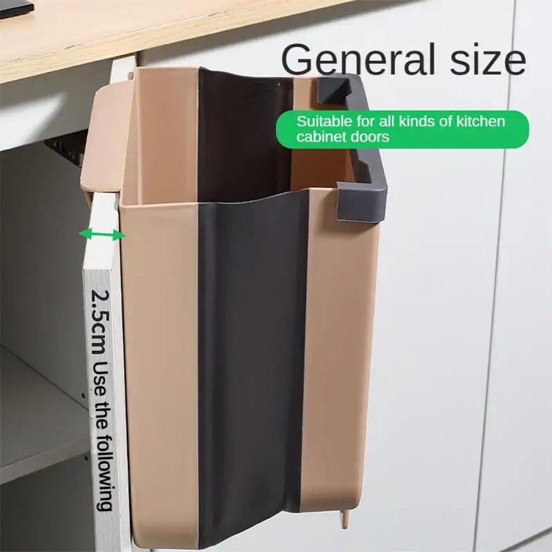 Camping Car Accessory Foldable Trash Can Large-Capacity Material Easy-to-clean For Motorhome Home Car Kitchen