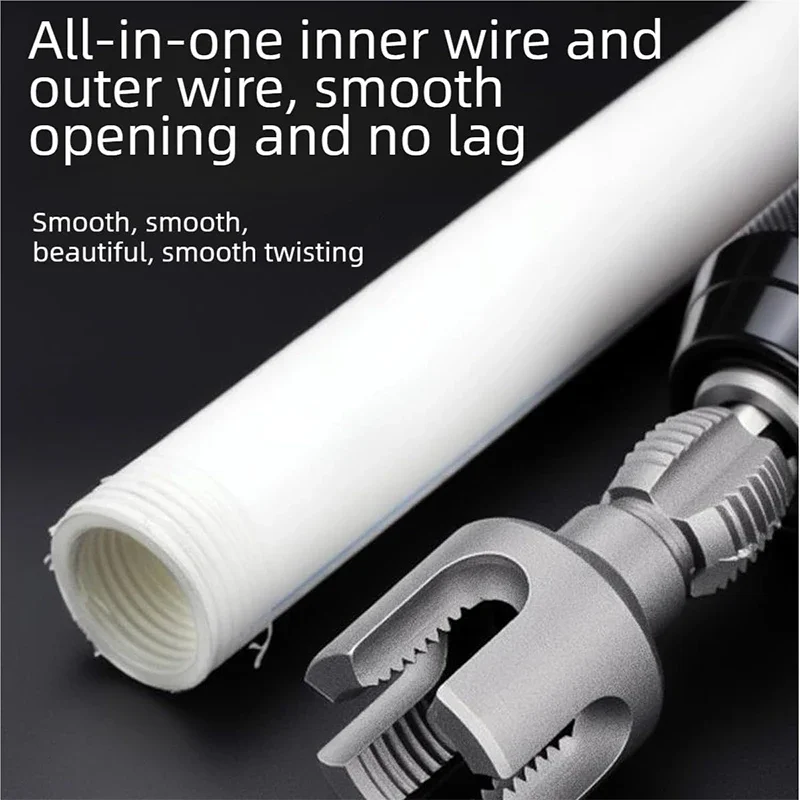 Dual Function Pipe tracking Thread Cutting Tool Universal Wire Tool Integrated Internal External Pipe Threading Home Maintenance