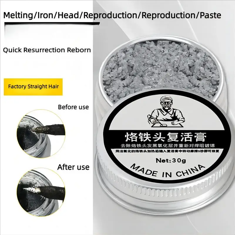 New Solder Cream Non-stick Tin Electrical Soldering Iron Tip Refresher Repair Tool Soldering Paste for Metal Soldering Iron Tip