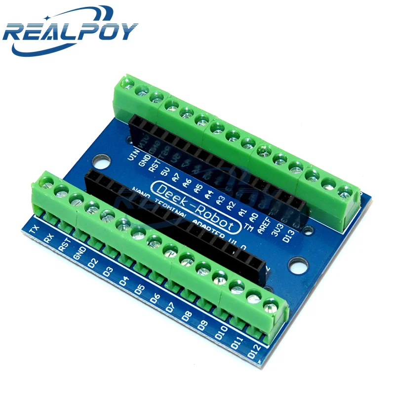 NANO V3.0 3.0 Controller Terminal Adapter Expansion Board Simple Extension Plate For Arduino AVR ATMEGA328P