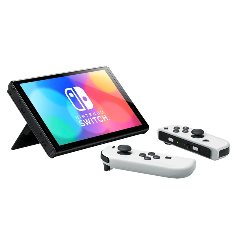 【Brand+】Konsola do gier Nintendo Switch OLED 64GB z 7-calowym wyświetlaczem OLED