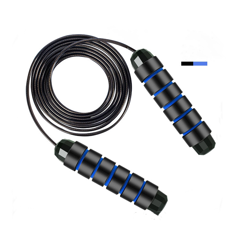 Verstelbaar springtouw Fitness Workout Training Thuis Sportuitrusting Snelle snelheid Springtouw Staaldraad Springtouw Oefening A