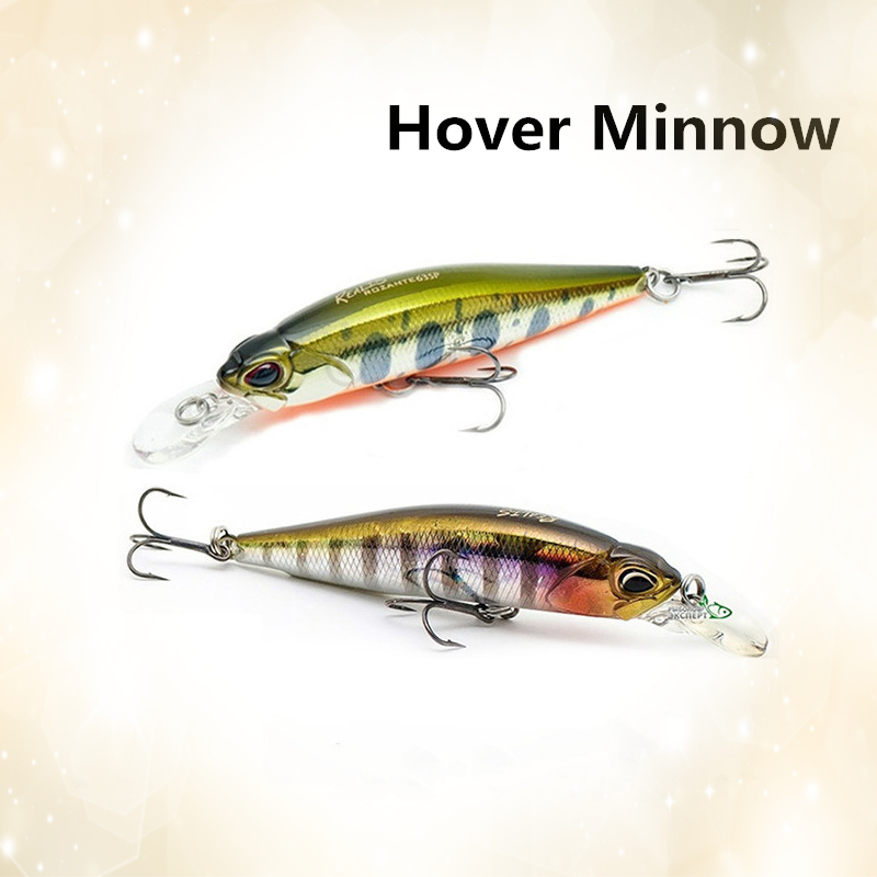 2022 Mới 77Mm/63Mm Mồi Dụ Cá Chìm Minnow Jerkbait Cứng Mồi Câu Cá Wobbler Bass Crankbait Cá Hồi Dụ cocked Miệng Mồi