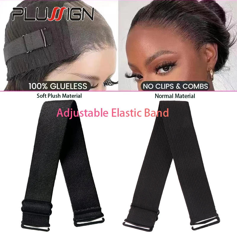 1Pcs Adjustable Elastic Band For Wigs Removable Rubber Band With Metal Buckle For Fix Wig Adjustable Wig Straps For Making Wigs