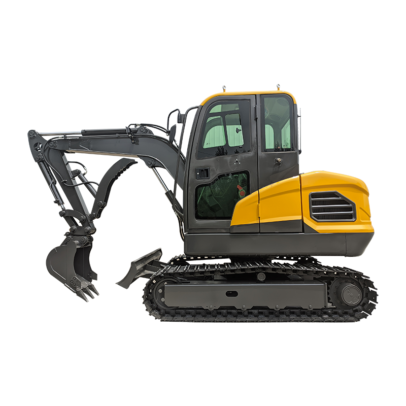 カスタマイズされた小型家庭用掘削機、土壌掘削機、農業用マイクロ掘削機、4トンのクローラー、小型フックマシンエンジニアリング