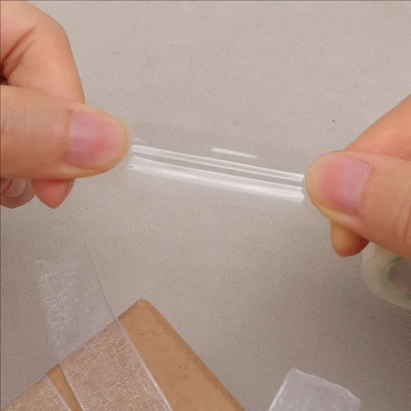 10/5/3/1 Rotoli di Nastro Trasparente Ricariche Rotolo di Nastro da Avvolgimento 0.8cm 1.2cm 1.8cm Nastri Ad Alta viscosità Materiale Scolastico Per La Casa