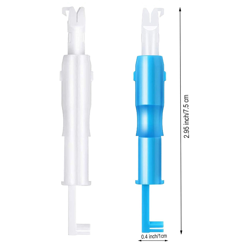 Blauw en wit naaimachine Naaldinbrenger Threading Automatische inrijger Snelle naailinrijger Naaldwisselaar Hold naaigereedschap