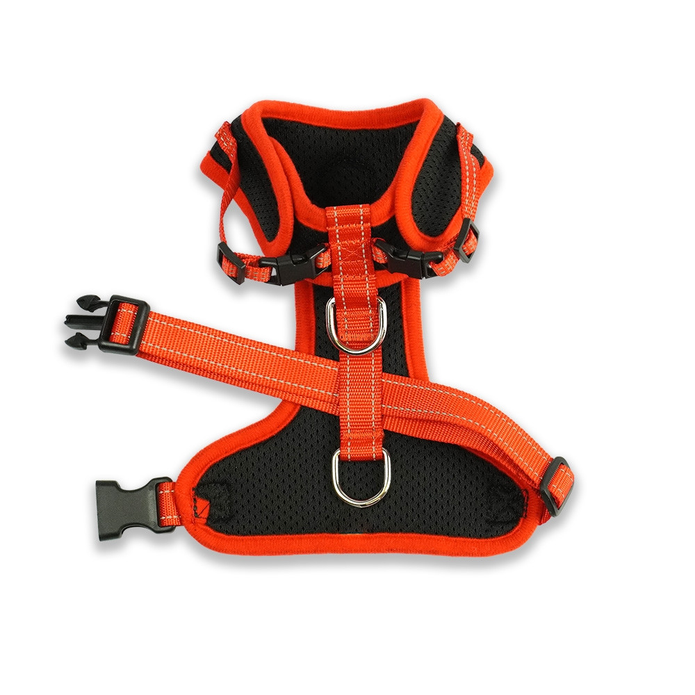 Peitoral Flow Mesh Vermelho e Preto Tam. P Mimo - PP318