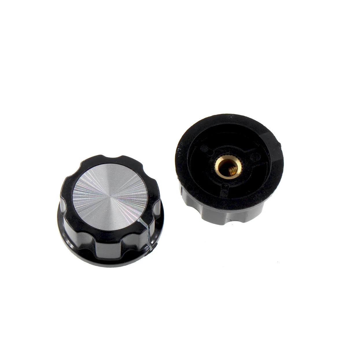 20PCS MFA01 MFA02 MFA03 MFA04 MFA05 Interruttore della manopola A-1 A-2 A-3 A-4 A-5 manopola del potenziometro della Bachelite calotta del pomello foro interno: 6mm