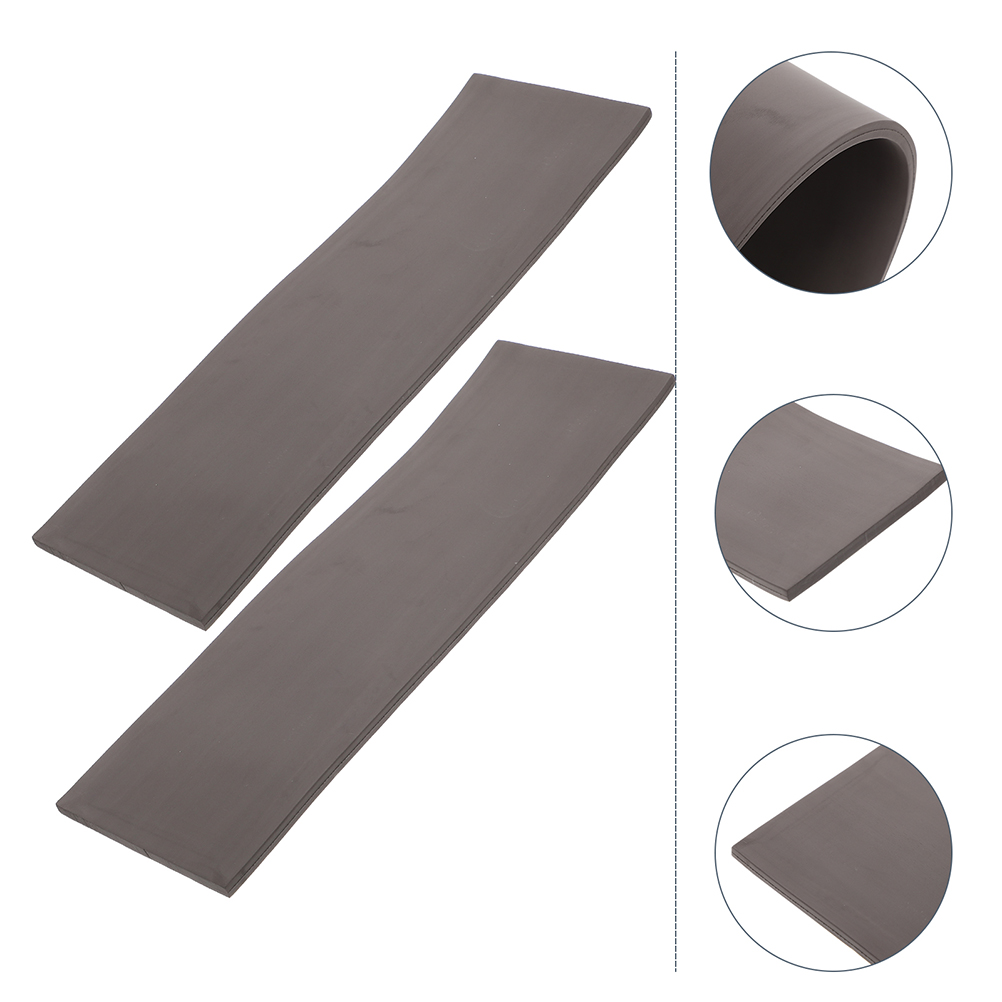 2 Stück lichtempfindliche 350 x 110 x 3 mm tiefgraue, schnelle Belichtung, Tintenabsorption, Herstellung von Siegel-Sets, Zubehör, Büro
