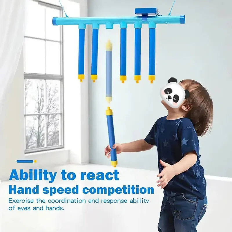 Défi chute de bâtons jeu enfants bâton attraper jouet formation capacité de réaction éducatif Parent-enfant jouet interactif sport