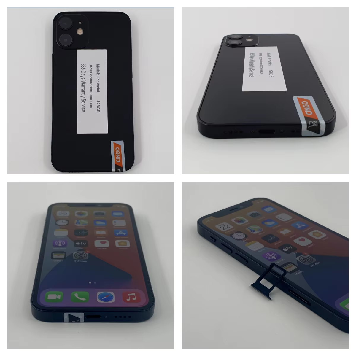 iPhone 12 mini 64GB/128GB/256GB IOS A14 5,4 '' Teléfono móvil dual 12MP iphone 12mini
