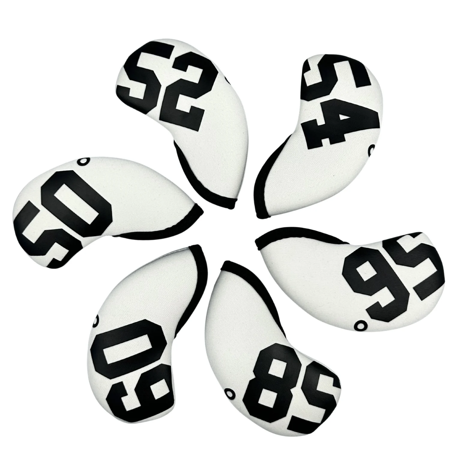 1PC Golf Club Head Cover Đơn Giản Nêm Cát 48 °-60 Độ In Irons Covers Bảo Vệ Golf Sắt đầu Come With Headcover Golf Phụ Kiện
