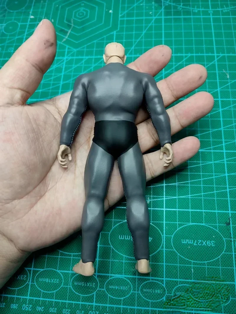 マットグレータイトフィットジャンプスーツ、gwtoysモデル、1:12スケール、6インチ