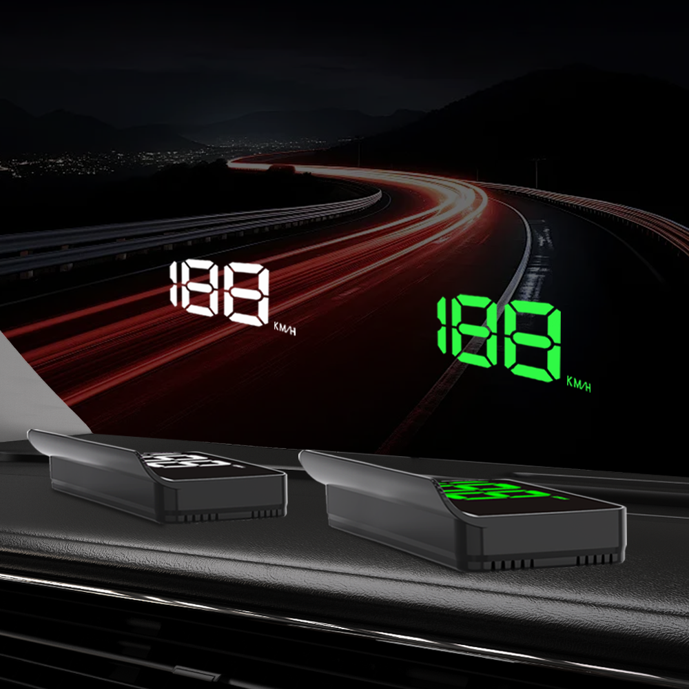 KWHUD K1 gps спидометр проектор на лобовое стекло hud проектор павтомобильный проекционный дисплей, универсальный цифровой спидометр, GPS, скорость, проектор на лобовое стекло, автомобильные электронные устройства